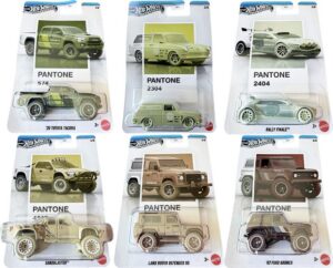 Hot Wheels Pantone mix 2 komplekt