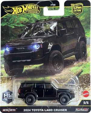 Hot Wheels Premium 2024 Toyota Land Cruiser chase koos kaitseümbrisega