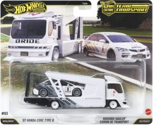 Hot Wheels Premium Honda Civic Type-R FD2 & Kousoku hauler