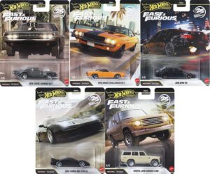 Hot Wheels Premium Fast&Furious komplekt koos chase mudeliga