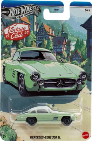 Hot Wheels Silver seeria Mercedes-Benz 300 SL