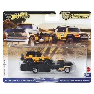 Hot Wheels Premium Toyota FJ Cruiser & Horizon Hauler