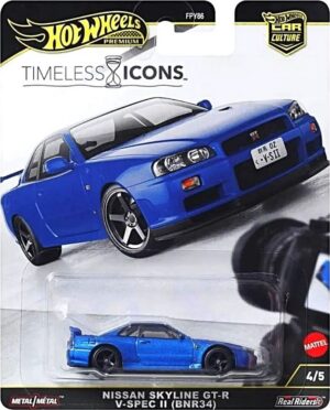 Hot Wheels Premium Nissan Skyline GT-R V·Spec II (BNR34)