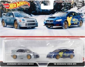 Hot Wheels Premium Subaru Impreza WRX & '16 Subaru WRX STI