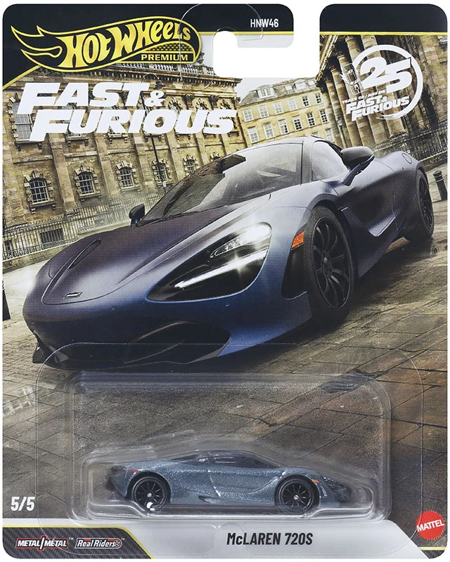 Hot Wheels Premium F&F Nissan McLaren 720S