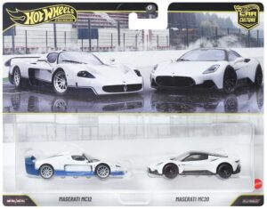 Hot Wheels Premium Maserati MC12 & Maserati MC20