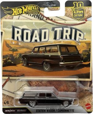 Hot Wheels Premium 2026 Car Culture - Road Trip '64 Chevy Nova Station Wagon