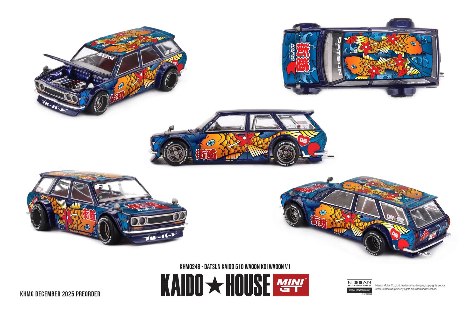1969 Datsun 510 Wagon KOI V1