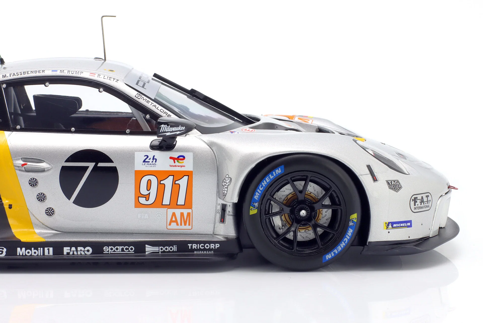 PORSCHE 911 991-2 RSR-19 4.2L 24h LE MANS 2023 MARTIN RUMP- MICHAEL FASSBENDER - RICHARD LIETZ - Image 2