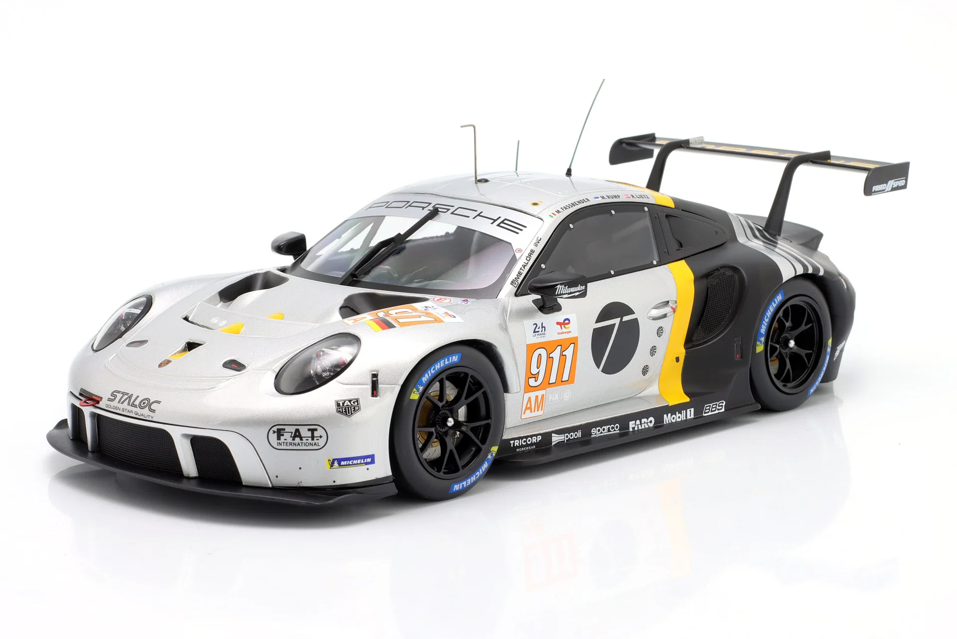 PORSCHE 911 991-2 RSR-19 4.2L 24h LE MANS 2023 MARTIN RUMP- MICHAEL FASSBENDER - RICHARD LIETZ