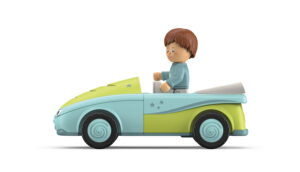 Siku Toddys Freddy Fluxy tagasitõmmatav auto