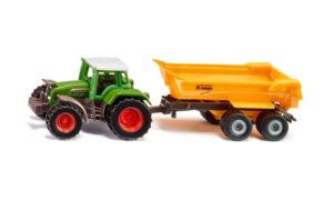 Siku Fendt traktor Krampe kallurhaagisega