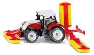 Siku Steyr traktor Pöttinger niidukitega