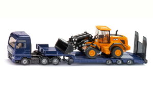 Siku MAN treiler JCB rataslaaduriga