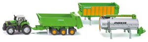 Siku Deutz-Fahr traktor Joskin haagistega
