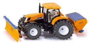 Siku New Holland traktor lumesaha ja puisturiga