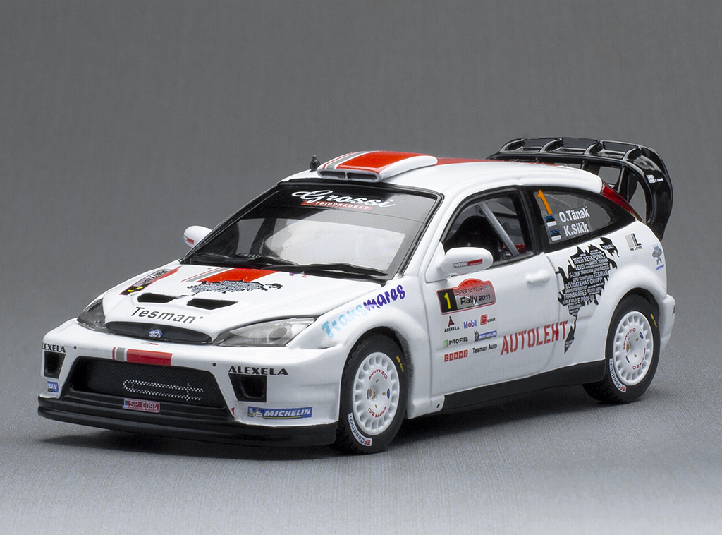 Ford Focus RS WRC ’03 – #1 O.Tänak/K.Sikk – Winner Saaremaa Rally 2011 (limited edition 999pcs)