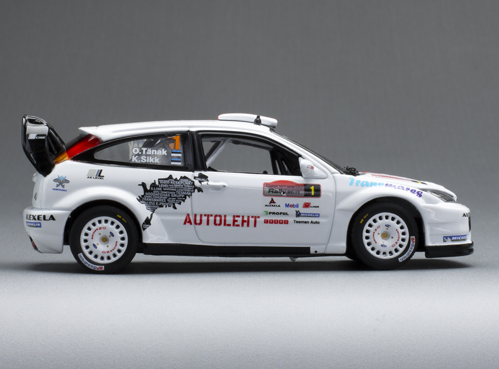 Ford Focus RS WRC ’03 – #1 O.Tänak/K.Sikk – Winner Saaremaa Rally 2011 (limited edition 999pcs) - Image 3
