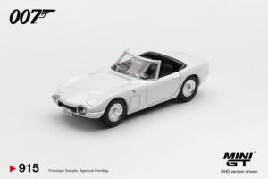 Toyota 2000GT "You Only Live Twice" White (Blister)