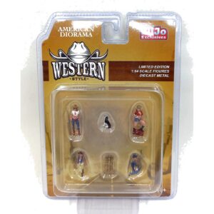 American Diorama Western Style figuurid 1:64
