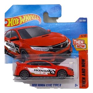 Hot Wheels 2018 Honda Civic Type R (red) (with Pepco sticker)