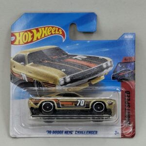 Hot Wheels '70 Dodge HEMI Challenger (kuldne)