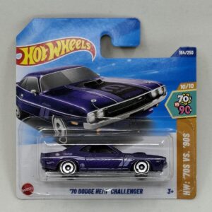 Hot Wheels '70 Dodge HEMI Challenger (lilla)