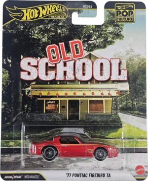 Hot Wheels Premium Pop Culture '77 Pontiac Firebird TA – Old School