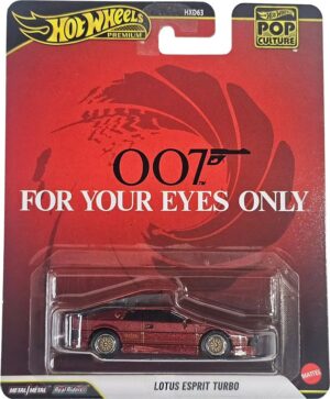 Hot Wheels Premium Pop Culture Lotus Esprit Turbo – James Bond 007 For Your Eyes Only