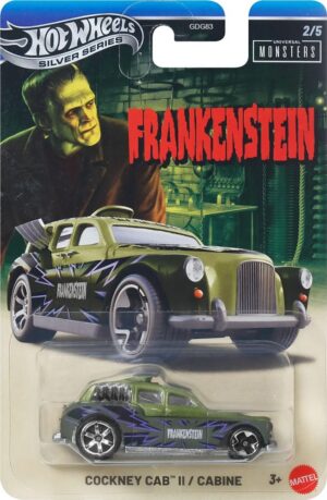 Hot Wheels Universal Monsters Cockney Cab II – Frankenstein
