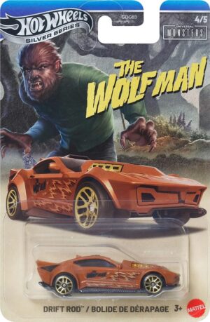 Hot Wheels Universal Monsters Drift Rod – The Wolf Man
