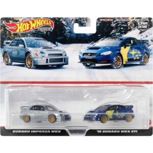 Hot Wheels Premium Subaru Impreza WRX & '16 Subaru WRX STI