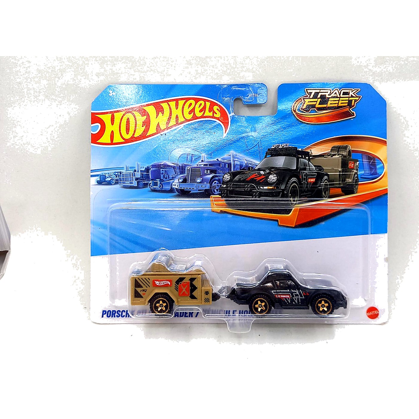 Hot Wheels Track Fleet Porsche 911 koos haagisega