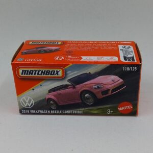 Matchbox Power Grab 2019 Volkswagen Beetle Convertible
