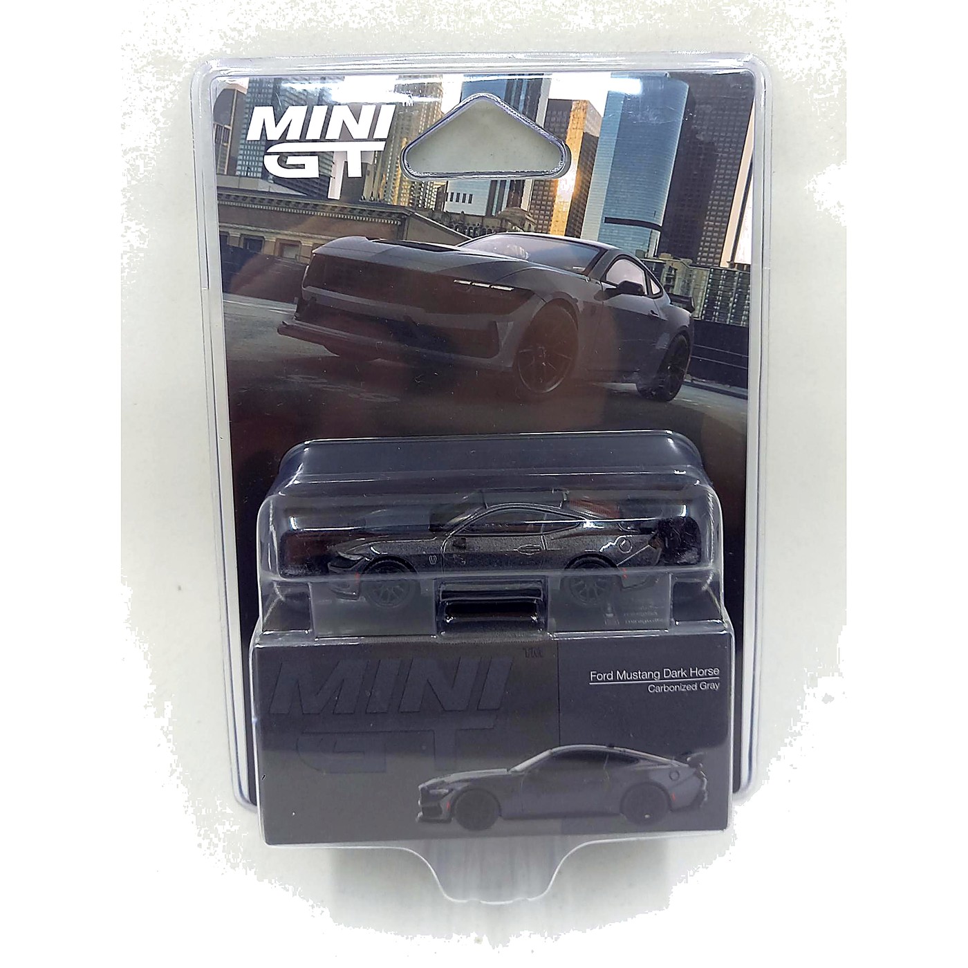 Mini GT Ford Mustang Dark Horse Carbonized Gray Blister