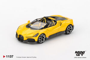 Bugatti W16 Mistral Yellow (Blister)